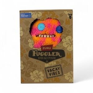 Fuggler Vacay Vibes 9" Sir Plodge A Lot Funny Ugly Monster Soft Plush By ZURU